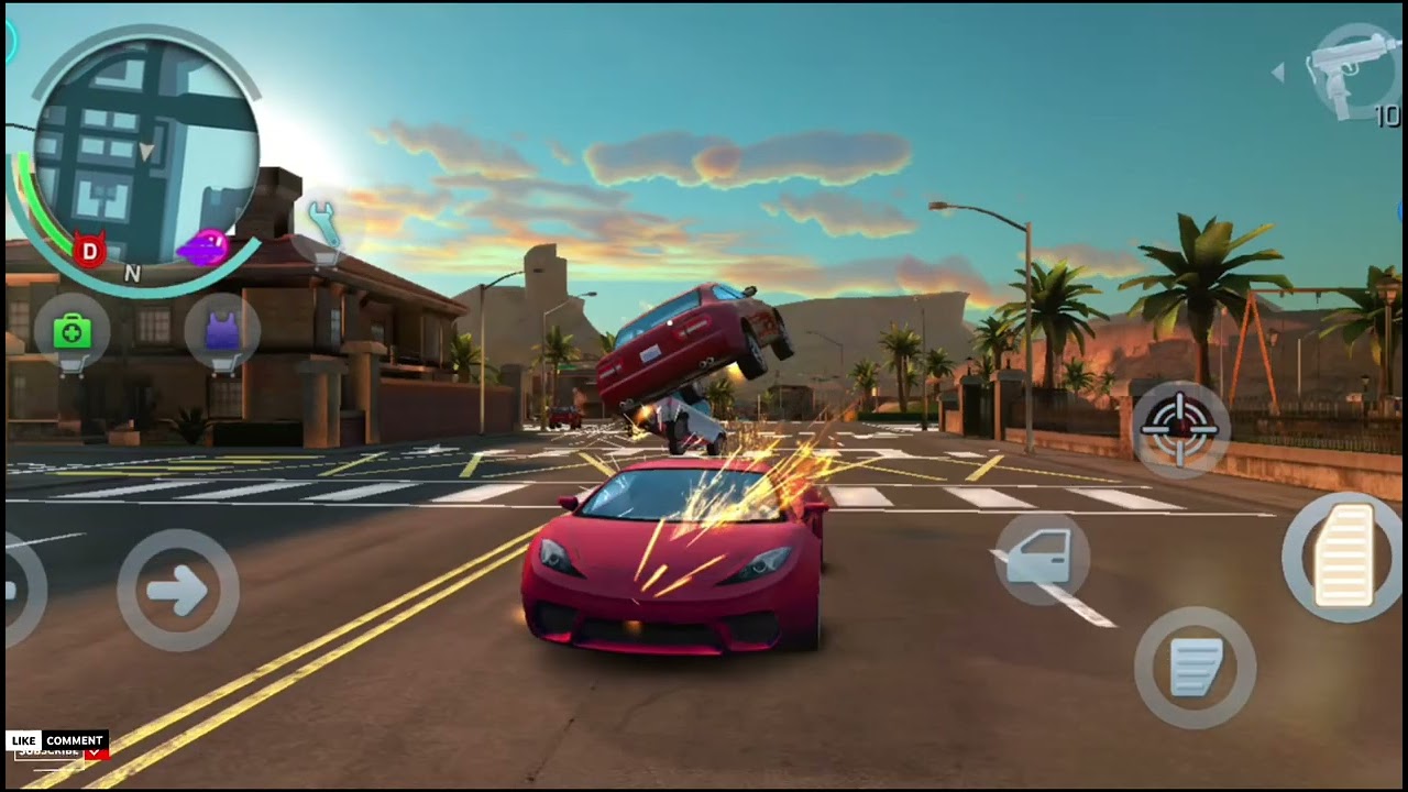 Classic action and stunt like real experience full high graphics Gangstar Vegas new gameplay 2026 