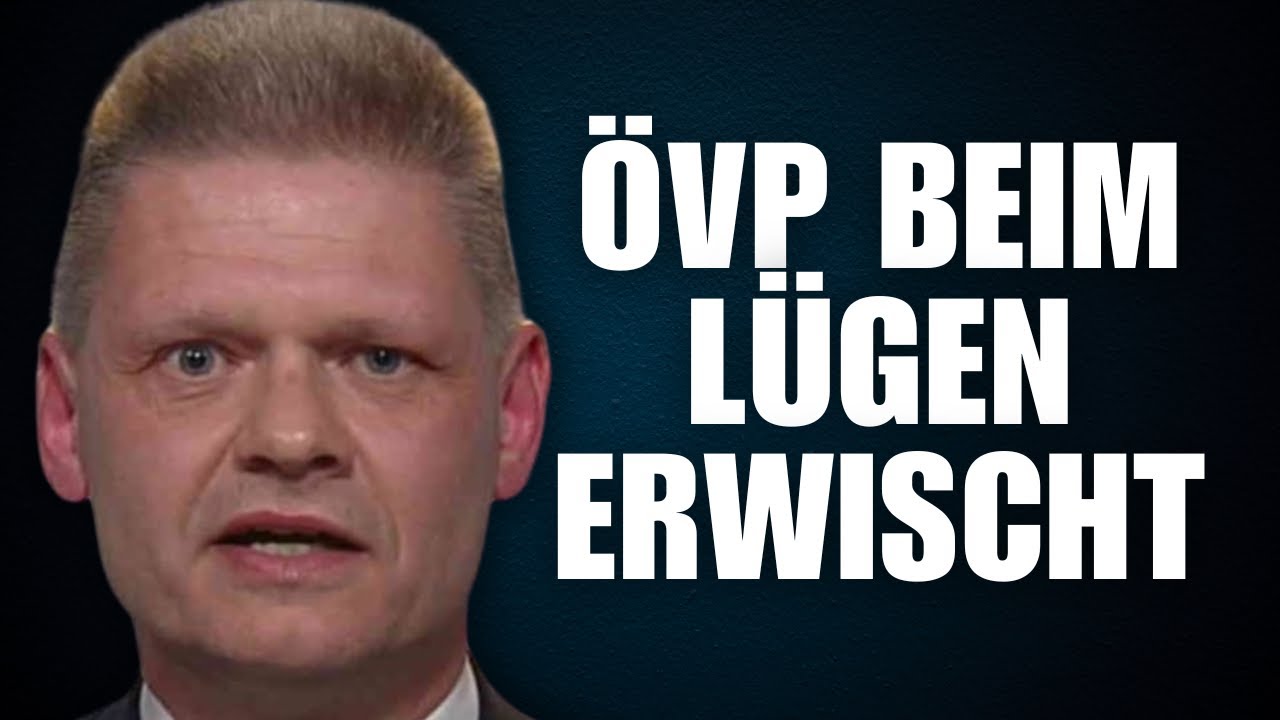 Die &Ouml;VP zittert: Hanger der Falschaussage &uuml;berf&uuml;hrt!