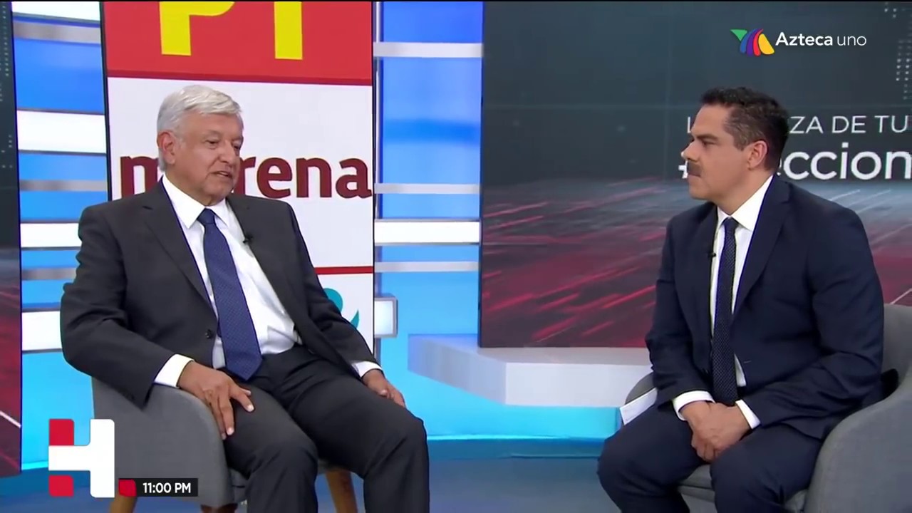 AMLO en entrevista con Javier Alatorre