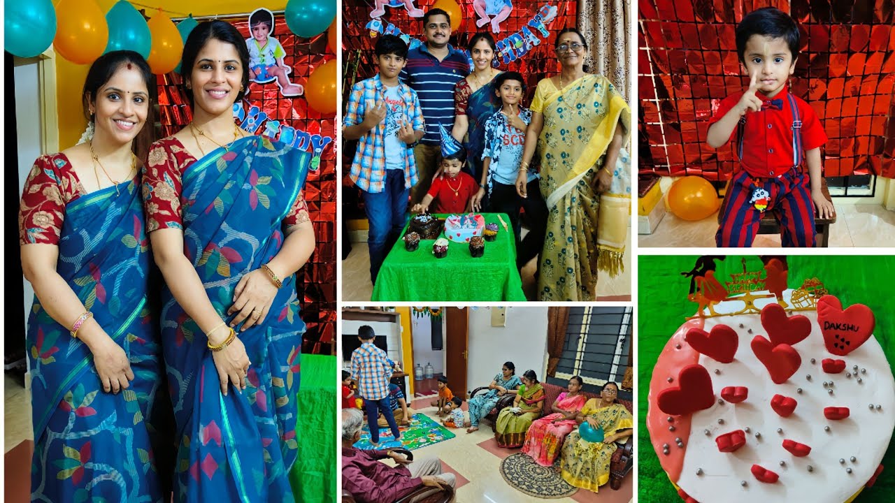 SPECIAL DAY CELEBRATION VLOG🥰 Dakshu Birthday Vlog with Family & Friends/ Birthday Party Decor Ideas