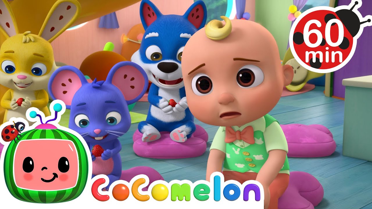 The JJ Song | Cocomelon - Animal Time | Moonbug Kids - Girl Power Fun Time | Girly Cartoons For Kids