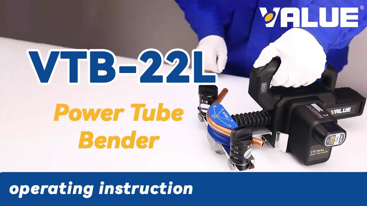 VALUE VTB-22L Power tube bender operation instruction