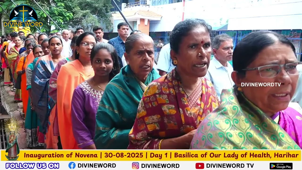 Inauguration of Novena _ 30-08-2025 _ Day 1 _ Basilica of Our Lady of Health, Harihar