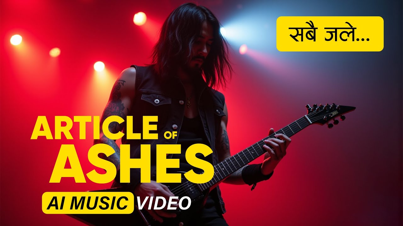 Article of Ashes | Nepali Nu-Metal Song (Official Visualizer) | The Wall of Blame