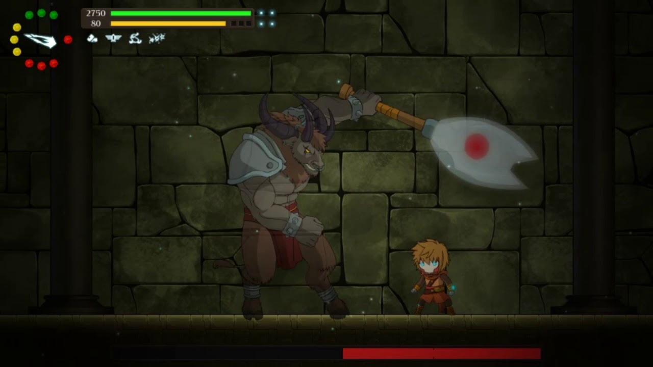 Minotaur Boss Fight