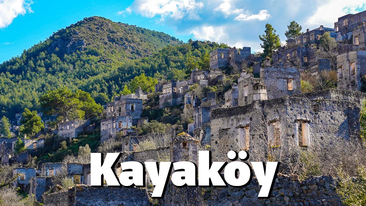 Фетхие КАЯКОЙ: Исторические греческие дома (Они собирали дождевую воду!)