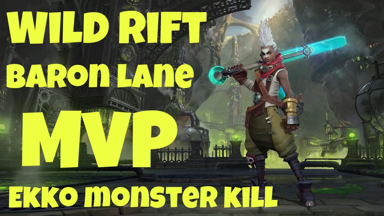 WILD RIFT EKKO BARON LANE GAMEPLAY IN SEASON 16 (BUILD GUIDE)TEEMO Gameplay