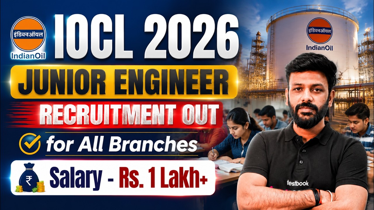 IOCL Recruitment 2026 | IOCL JE Recruitment 2026 | IOCL JE Syllabus, Form Fill Up by Rahul Sir
