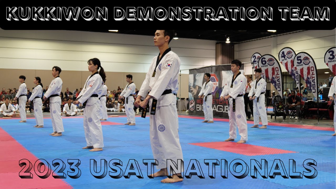 Kukkiwon Taekwondo Demonstration at The 2023 USAT National Championships