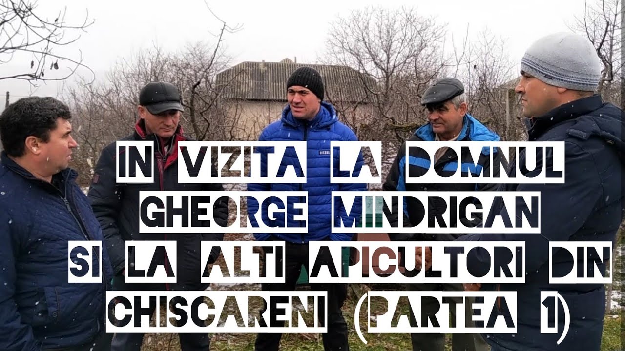 01.31.2021IN VIZITA LA DOMNUL GHEORGE MINDRIGAN  SI LA ALTI APICULTORI DIN CHISCARENI (PARTEA 1)#