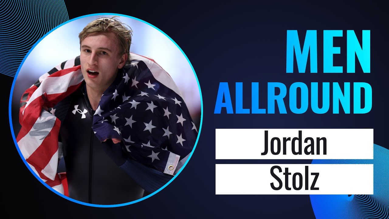 Jordan STOLZ (USA) | GOLD | Men AllRound | Inzell 2024 | #SpeedSkating