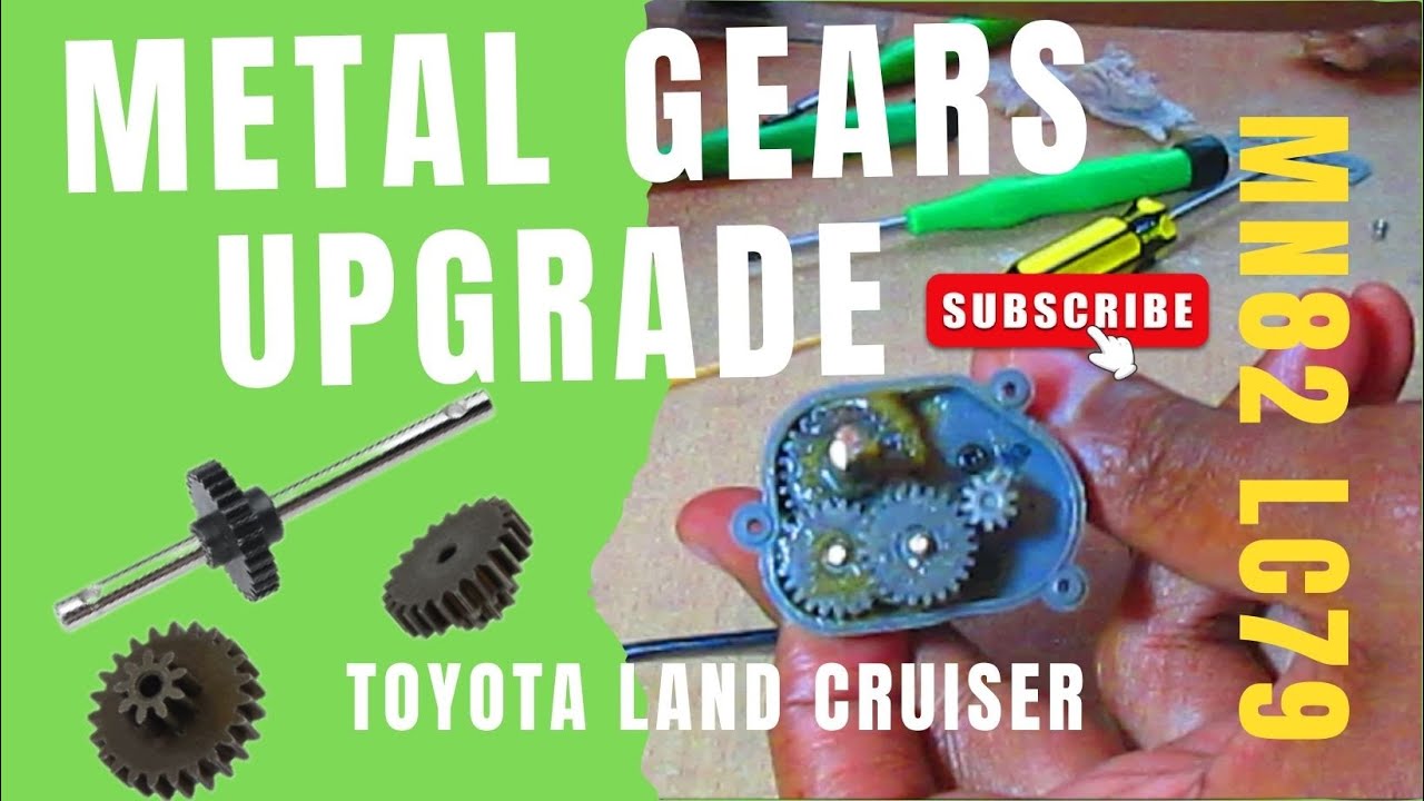 Metal Gears Upgrade on MN82 Gearbox - #toyotalandcruiser   #lc79  #mn82 #gears #gearbox