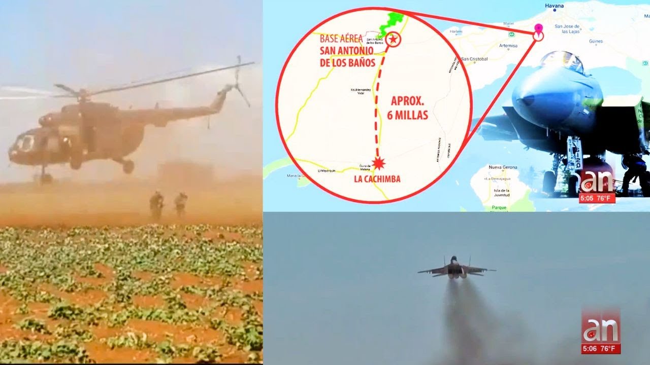 IM&Aacute;GENES EXCLUSIVAS del avi&oacute;n de combate MIG-21 que cay&oacute; a las afueras de La Habana en 2019