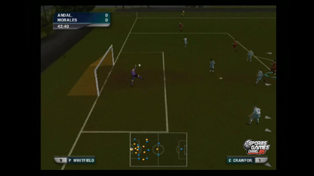 WORLD TOUR SOCCER 2006 - PS2 / IBM TOMÁS MORALES vs CP ANDALUCÍA / GAMEPLAY