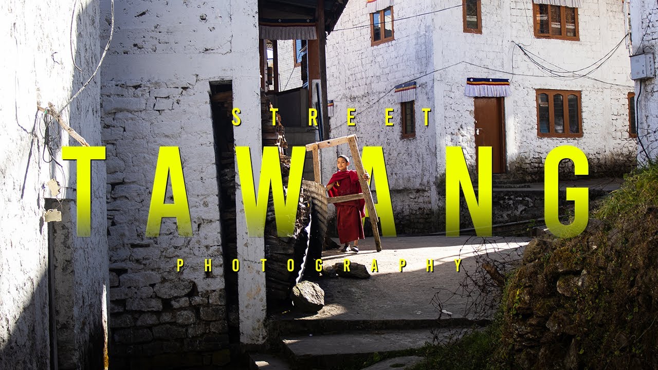 Street Photography with POV inside Tawang Monastery || Canon R100