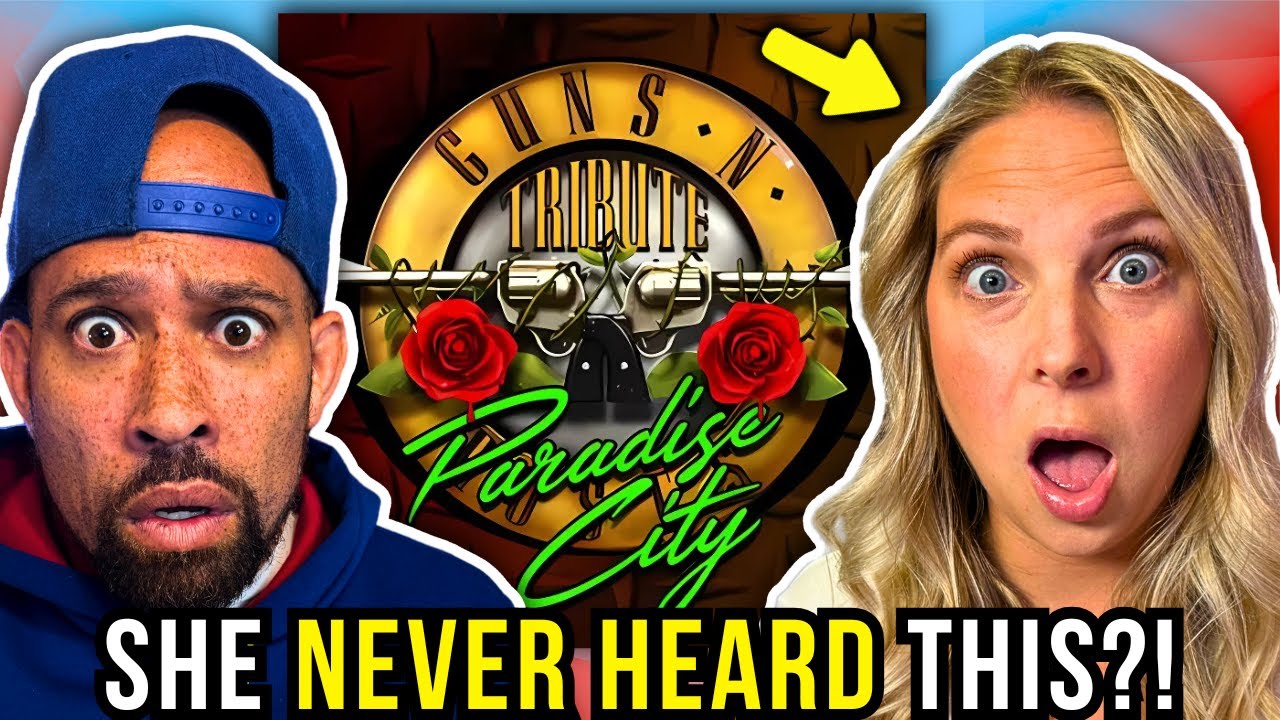 She's NEVER heard Guns N' Roses - Paradise City!! Hahah Lets GOooo...