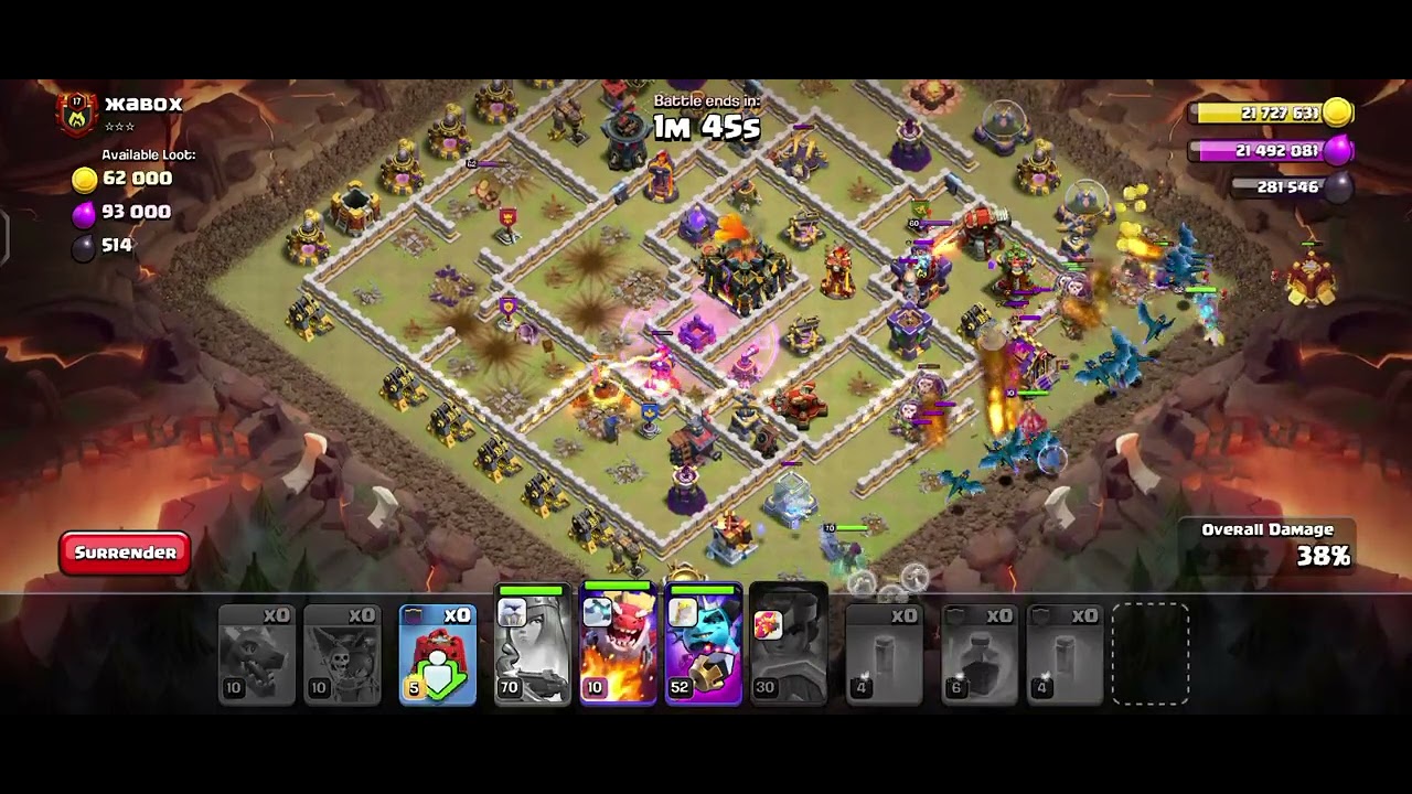 TH15 vs TH17 cwl three star ⭐⭐⭐