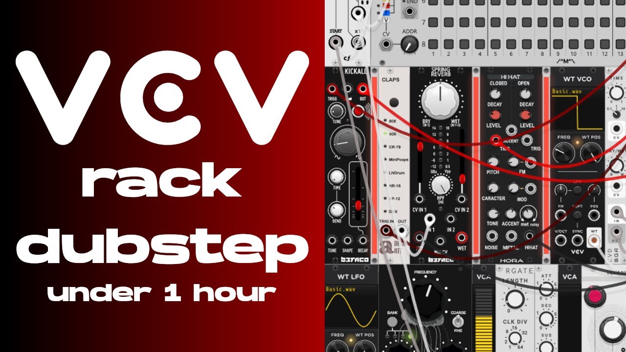 Making Trench / Riddim Dubstep in VCV Rack in 1 Hour!