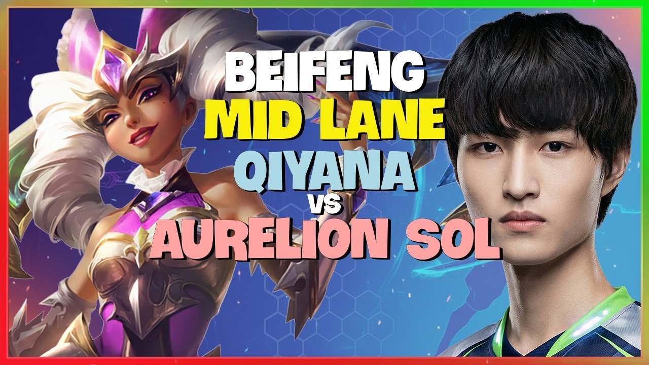 BeiFeng Shows Flawless Challenger Mid Lane Mechanics on Qiyana Engsub