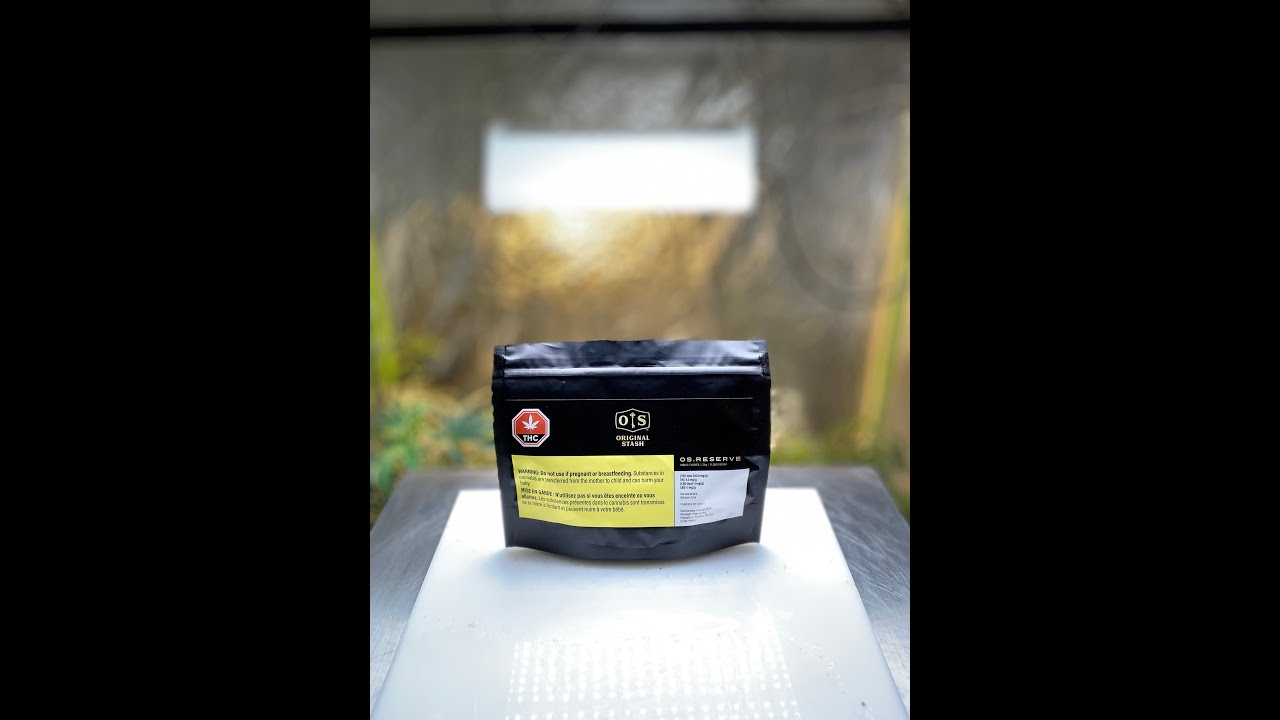 ORIGINAL STASH OS.RESERVE INDICA FLOWER WEED REVIEW