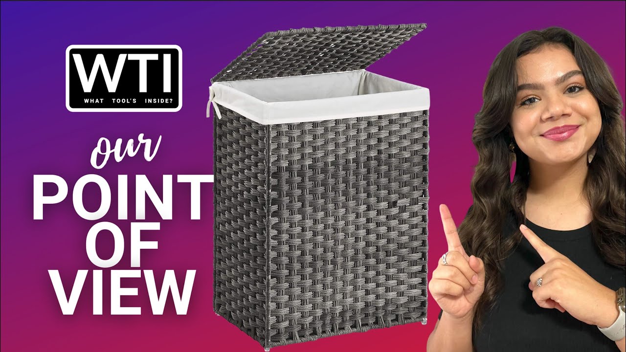 Our Point of View on SONGMICS Handwoven Laundry Hampers From Amazon