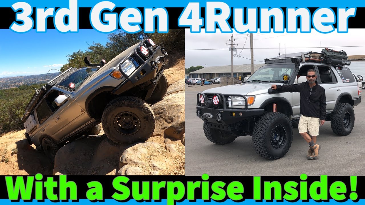 4Runner 3-го поколения, созданный для кемпинга! // Подробный обзор буровой установки