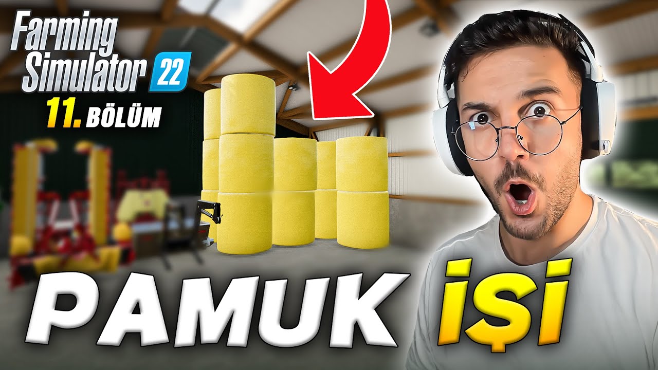 Pamuk İşine Giriştik 🔥 Terzicilik  - Farming Simulator 11. Bölüm