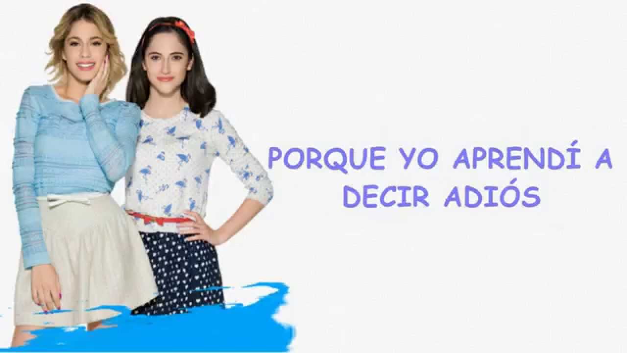 Violetta 3 - Aprendí a decir adiós - Lodovica Comello (Letra) HQ