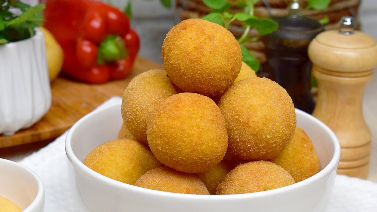 Crispy Potato Cheese Balls :: Bulete din cartofi cu branza :: ASMR | Simona Callas #11