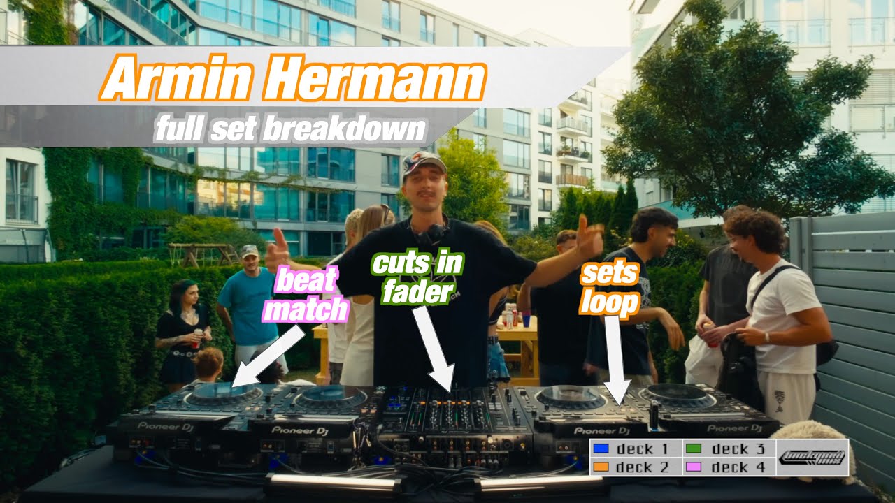 Backyard Mix Live | Armin Hermann (Full Set Breakdown)