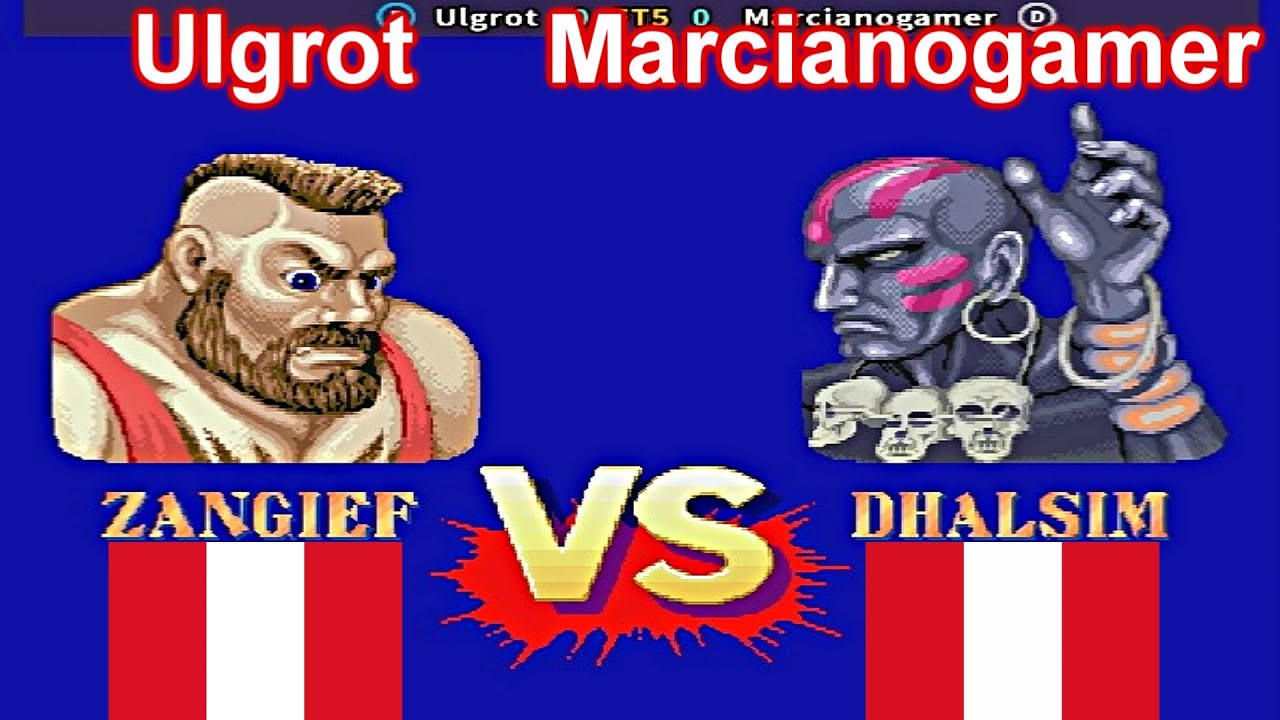 Street Fighter II': Champion Edition - Ulgrot vs Marcianogamer FT5