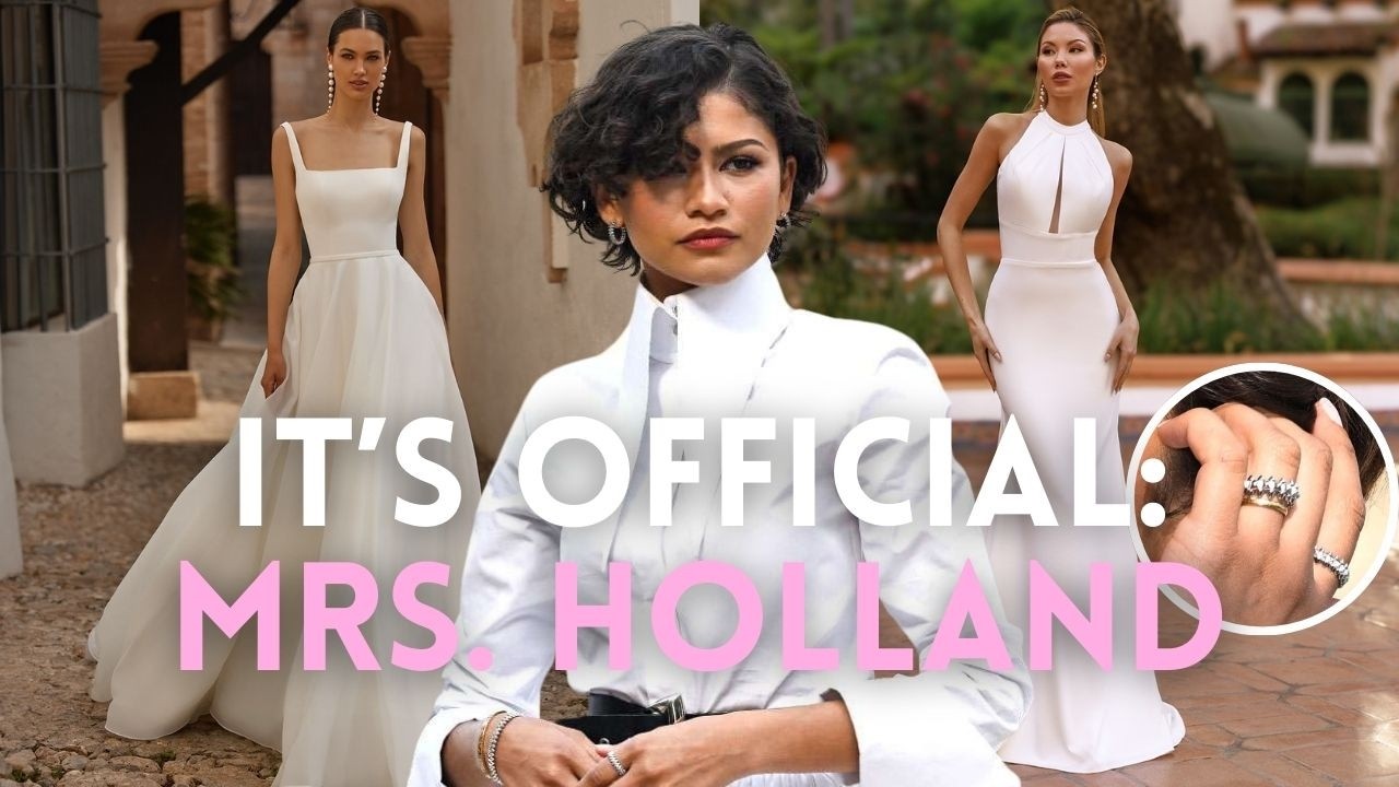 Свадебная эра Зендаи: свадебные платья, вдохновленные образом новой миссис Холланд.