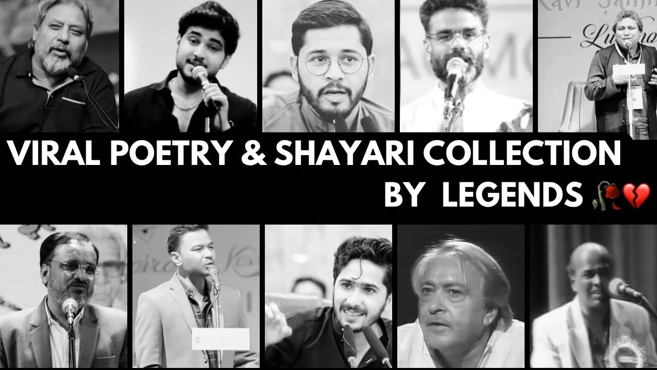 Viral Poetry & Shayari Collection By Legends || Urdu & Hindi Shayari Collection || rang_e_ishq ||