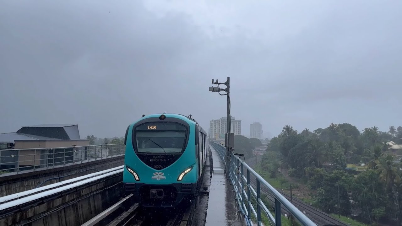 Kochi Metro Rail being a perfect blend of advanced technologies and sustainability