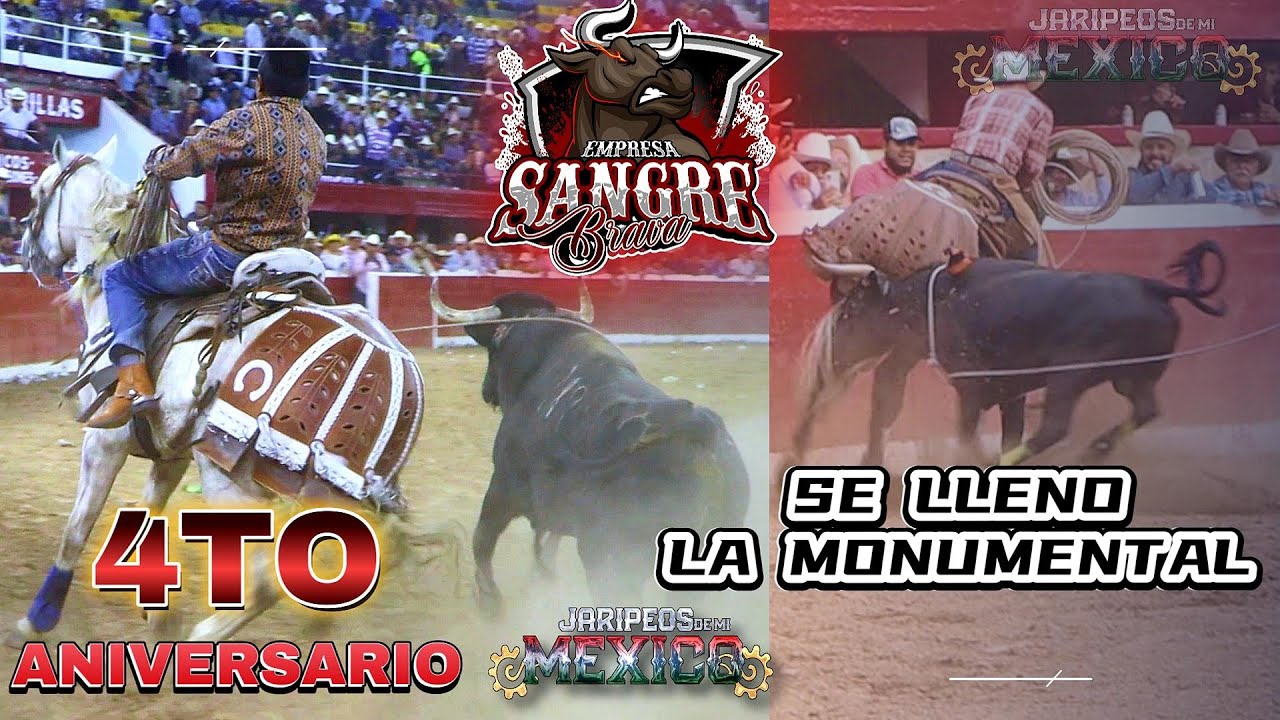 Lleno Total En La Monumental 4to ANIVERSARIO De Empresa Sangr3 Brava