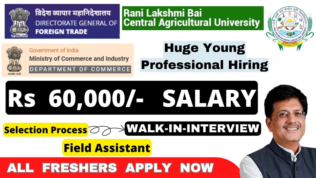 Massive Hiring: Young Professional (YP) Recruitment 2024 | Salary Rs 60,000/- | Freshers Apply Fast