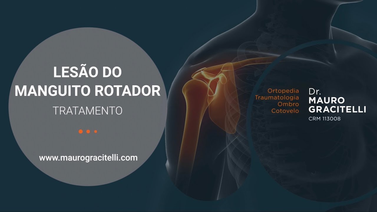 Lesão do manguito rotador: tratamento conservador e tratamento cirúrgico - Entenda tudo sobre
