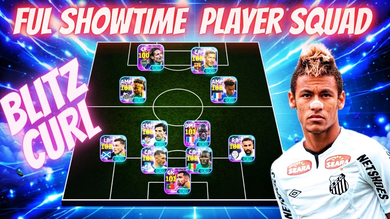 എങ്ങനെയെങ്കിലും BLITZ CURL അടിപിക്കണം 😱 First BLITZ CURL goal💥 Ful Showtime player squad 💥