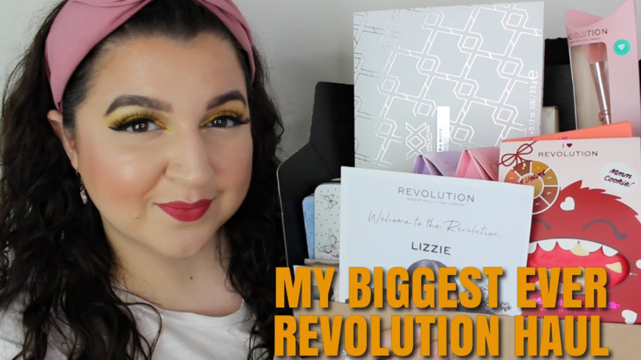 MY BIGGEST EVER REVOLUTION HAUL TO DATE | LIZZIE DEMETRIOU