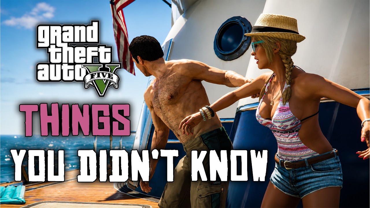 30 фактов о GTA V, которых вы не знали