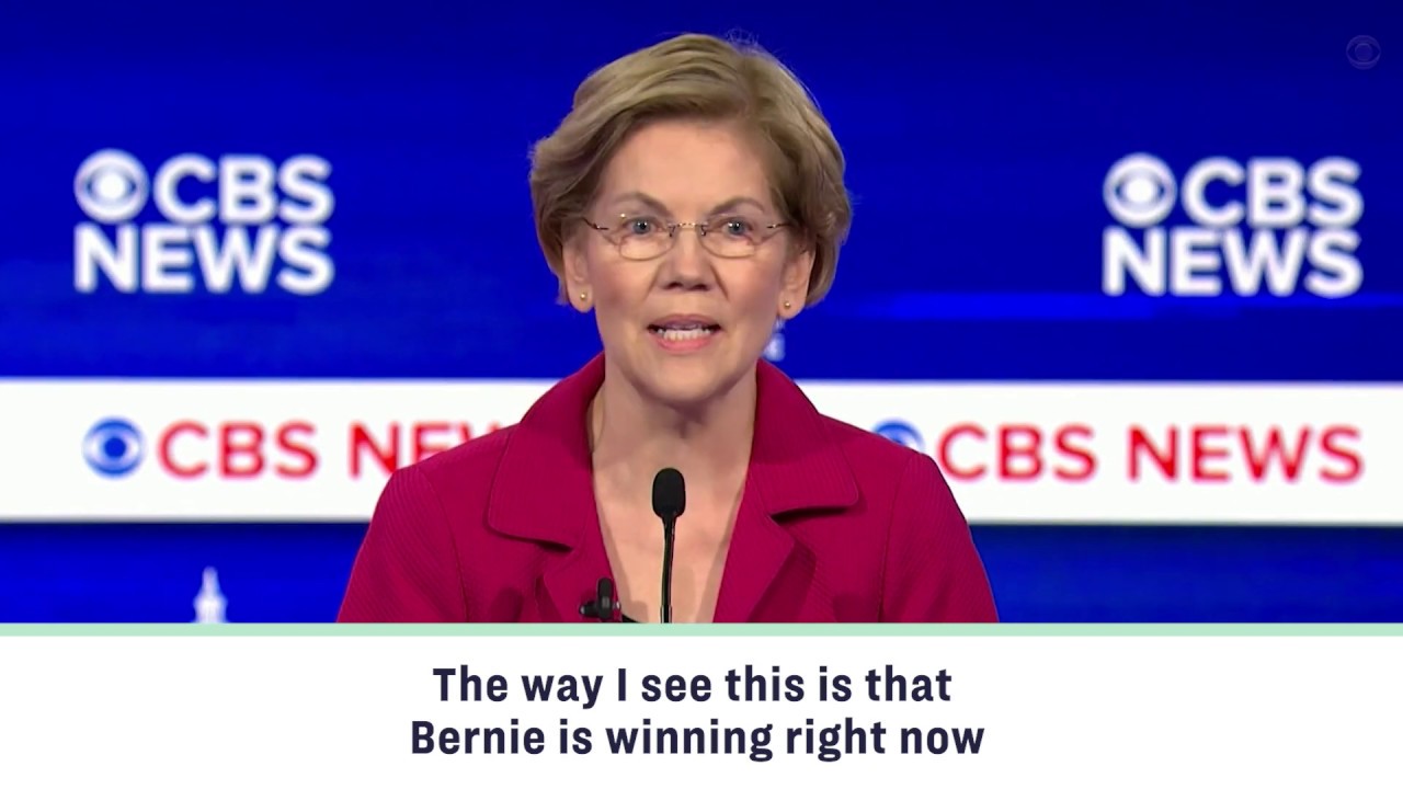 Elizabeth Warren: The Democratic Party is a Progressive Party