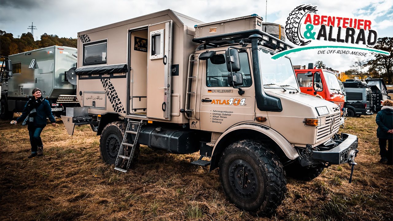 Abenteuer & Allrad 2021 | Quer durch Asien mit dem Leichtbau Unimog Atlas 4x4 U 1300L