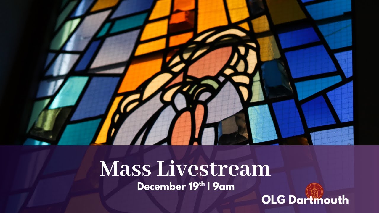 Weekday Mass on Friday December 19th at 9 am.