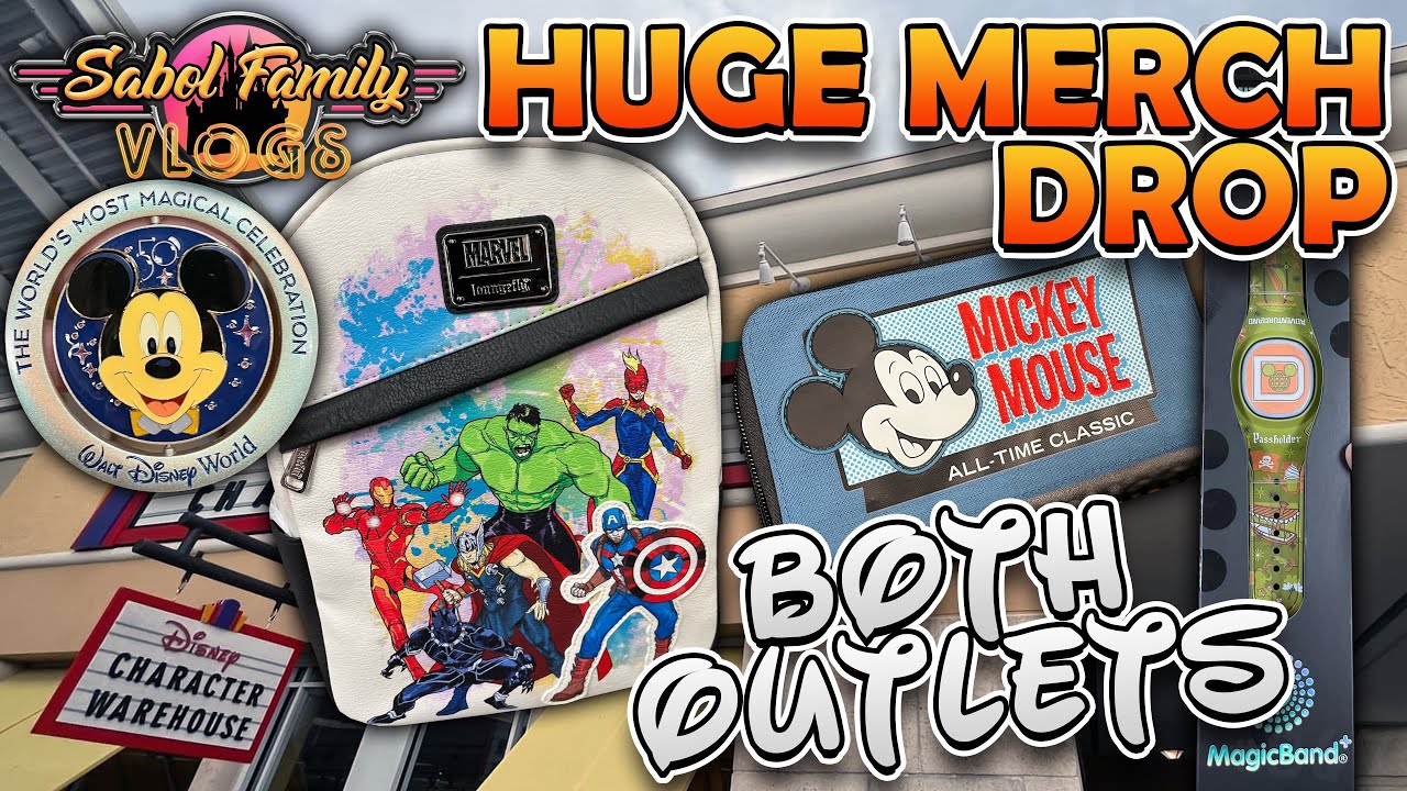 DISNEY CHARACTER WAREHOUSE OUTLET | Vineland & International  ~ HUGE New Merch Selection!