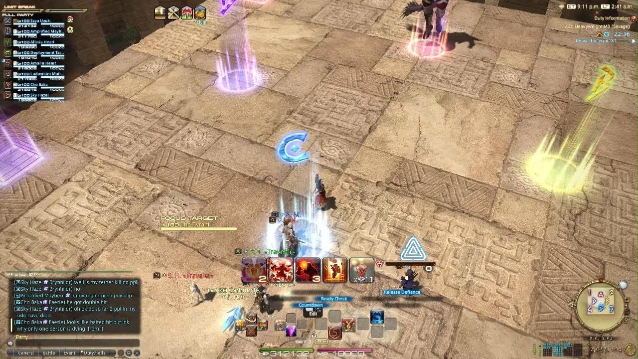 FINAL FANTASY XIV M11S Clear (War PoV)