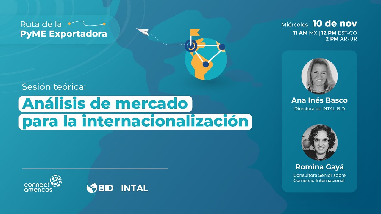An&aacute;lisis de mercado para la internacionalizaci&oacute;n