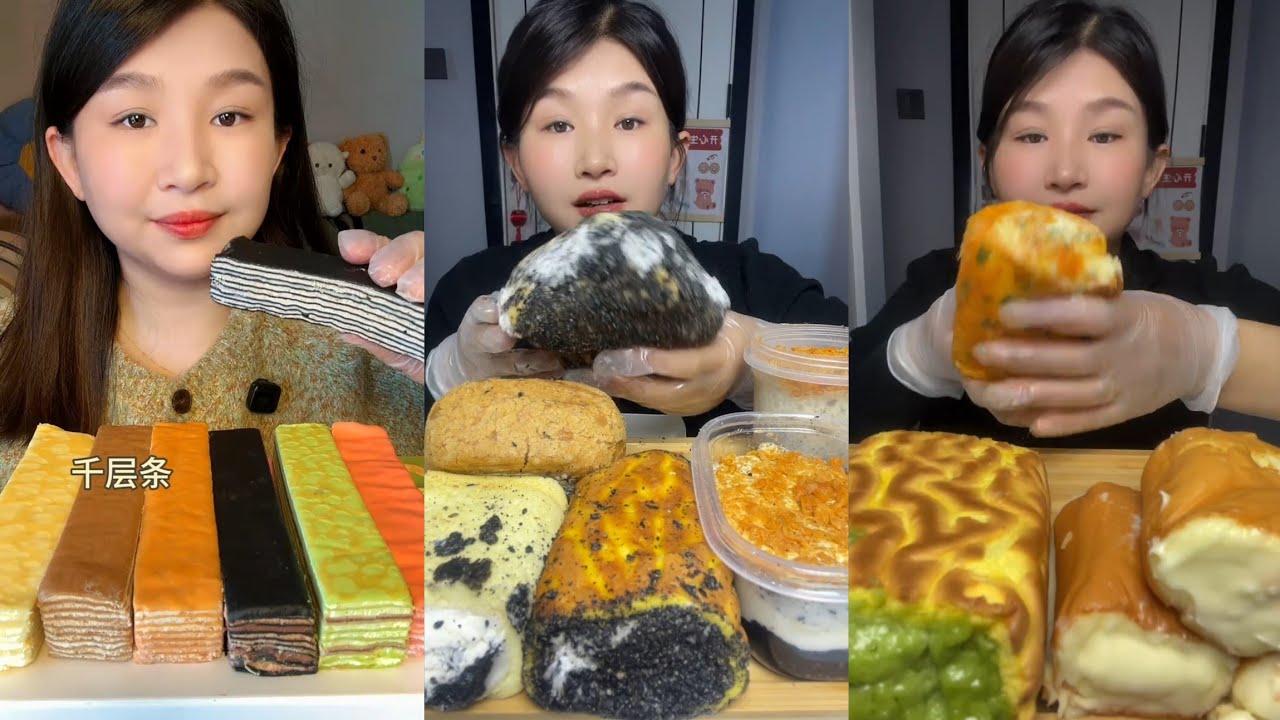 Asmr Challenge Cake 🍰🎂 Dessert 🎂 Chocolate 🍫 Tiramisu cheesecake Mochi #tiramisu #cake #creamycake 