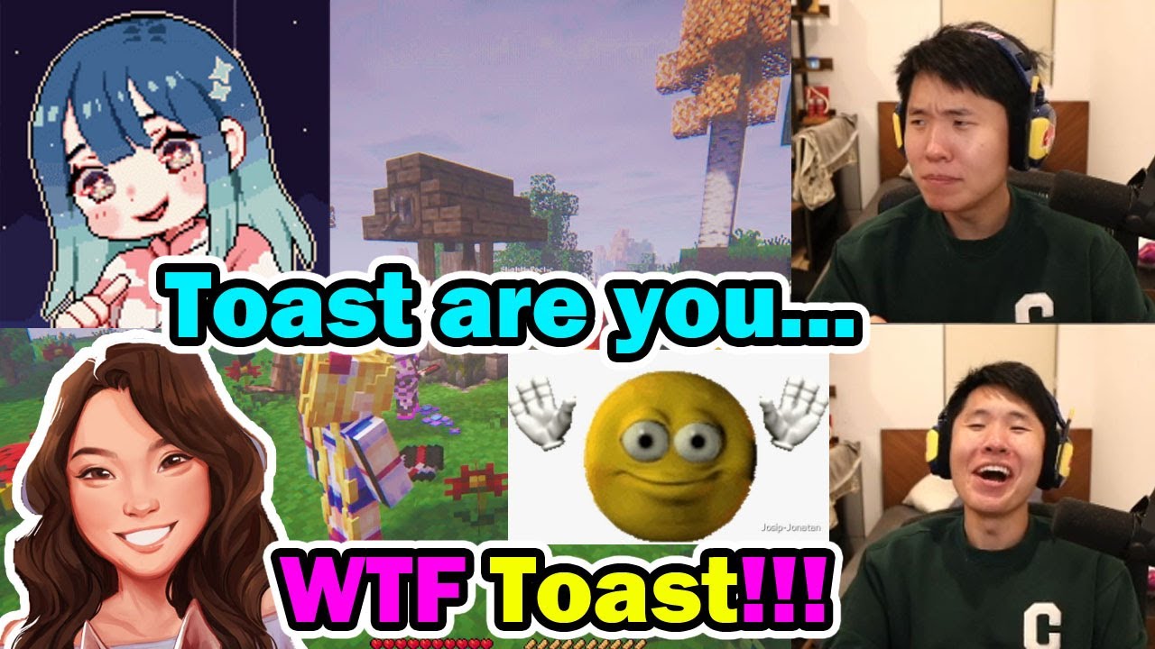 Toast Gets Caught in 4k by Celine & Everyone in Otv Minecraft Server