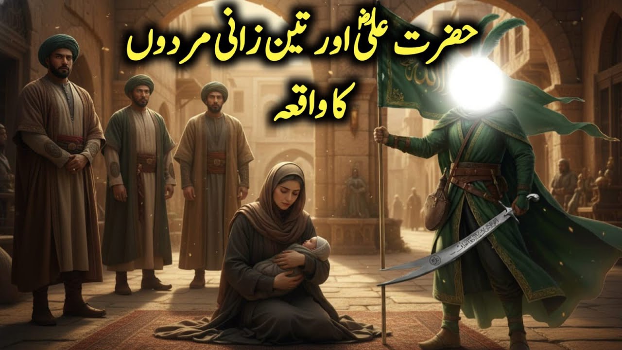 Hazrat Ali Aur 3 Zaani Mardon Ka Waqia || Mola Ali Ka Waqia || Hazrat Ali Ka Waqia || Zubair Safi