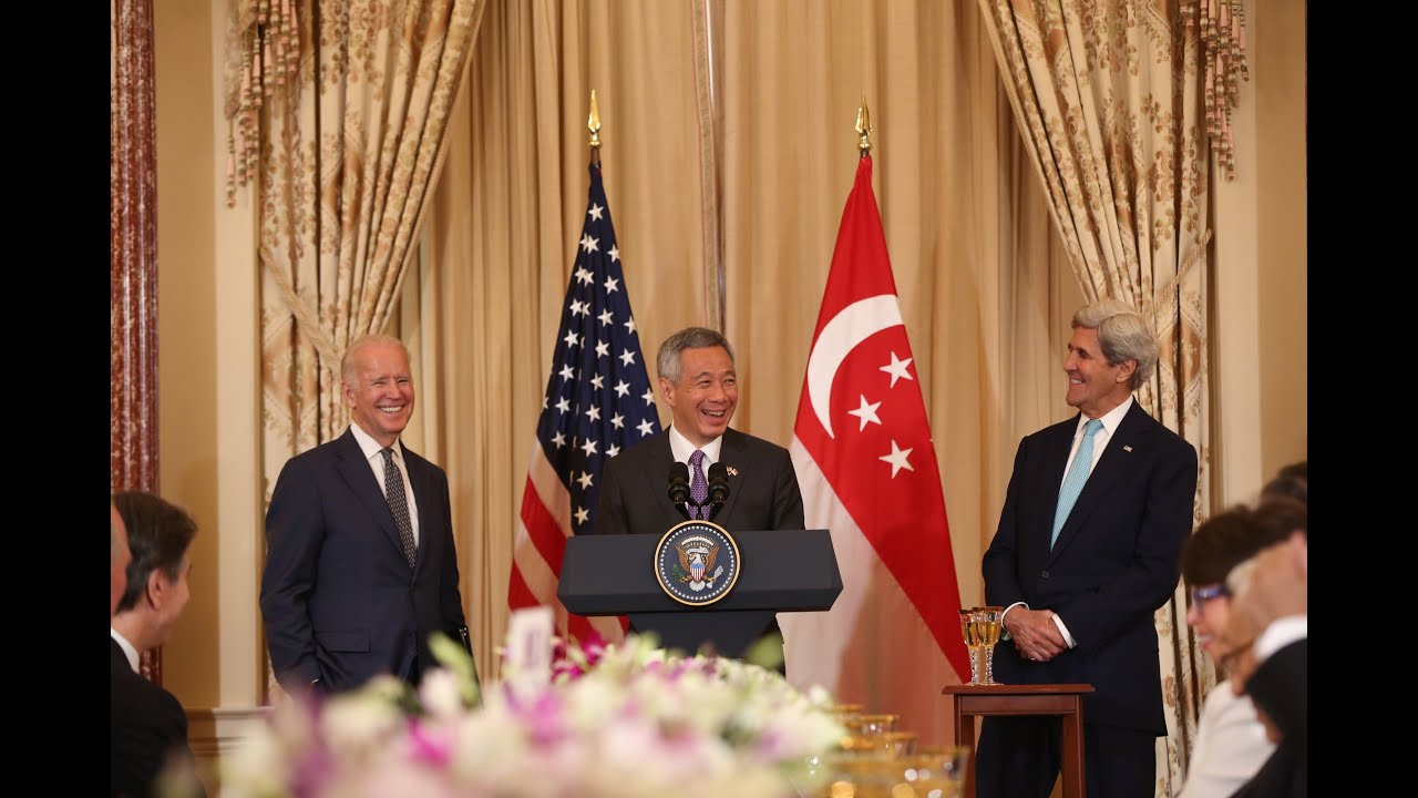 PM Lee Hsien Loong at the State Luncheon at the State Department